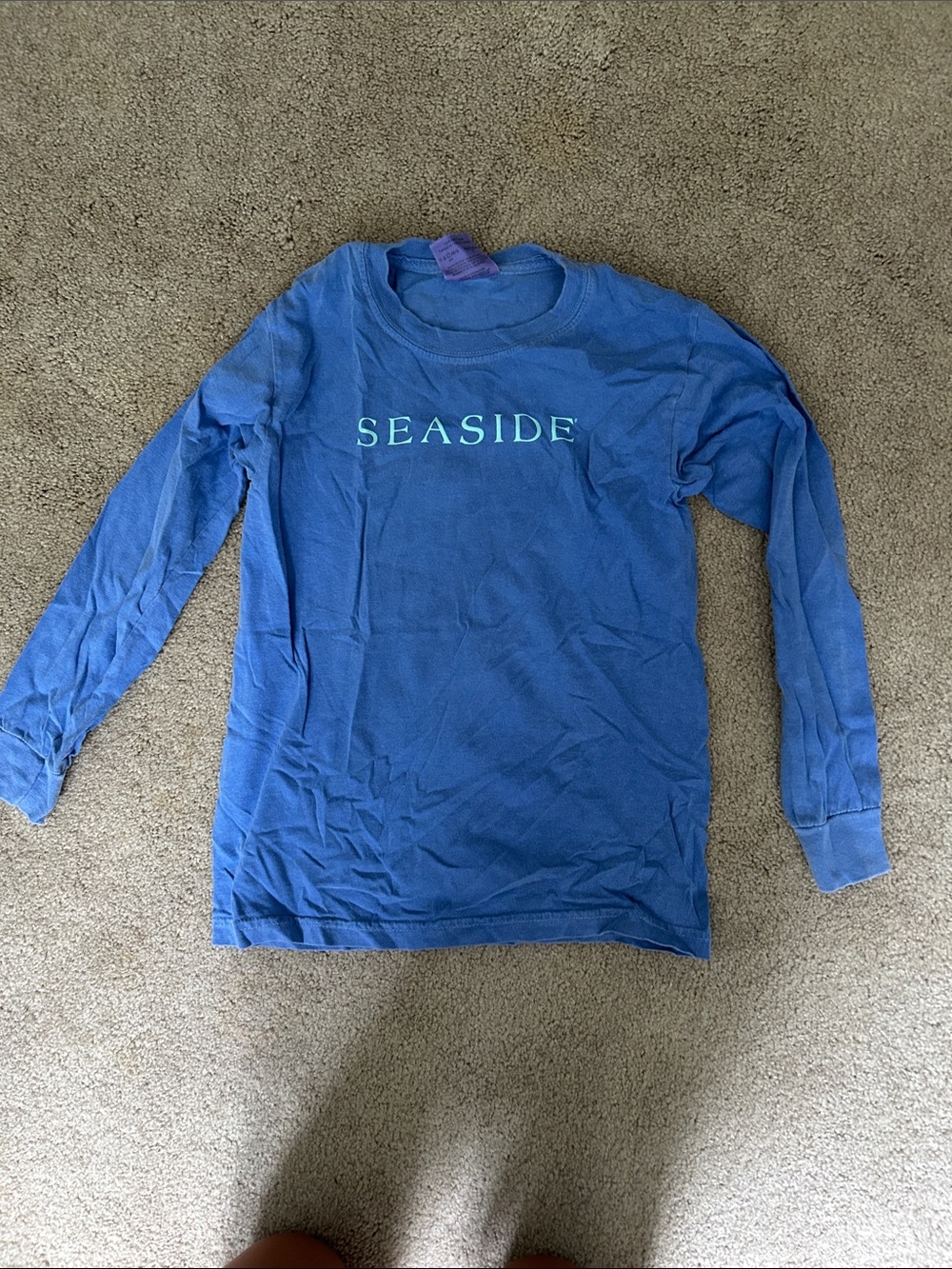 Seaside Blue Long Sleeve Tee